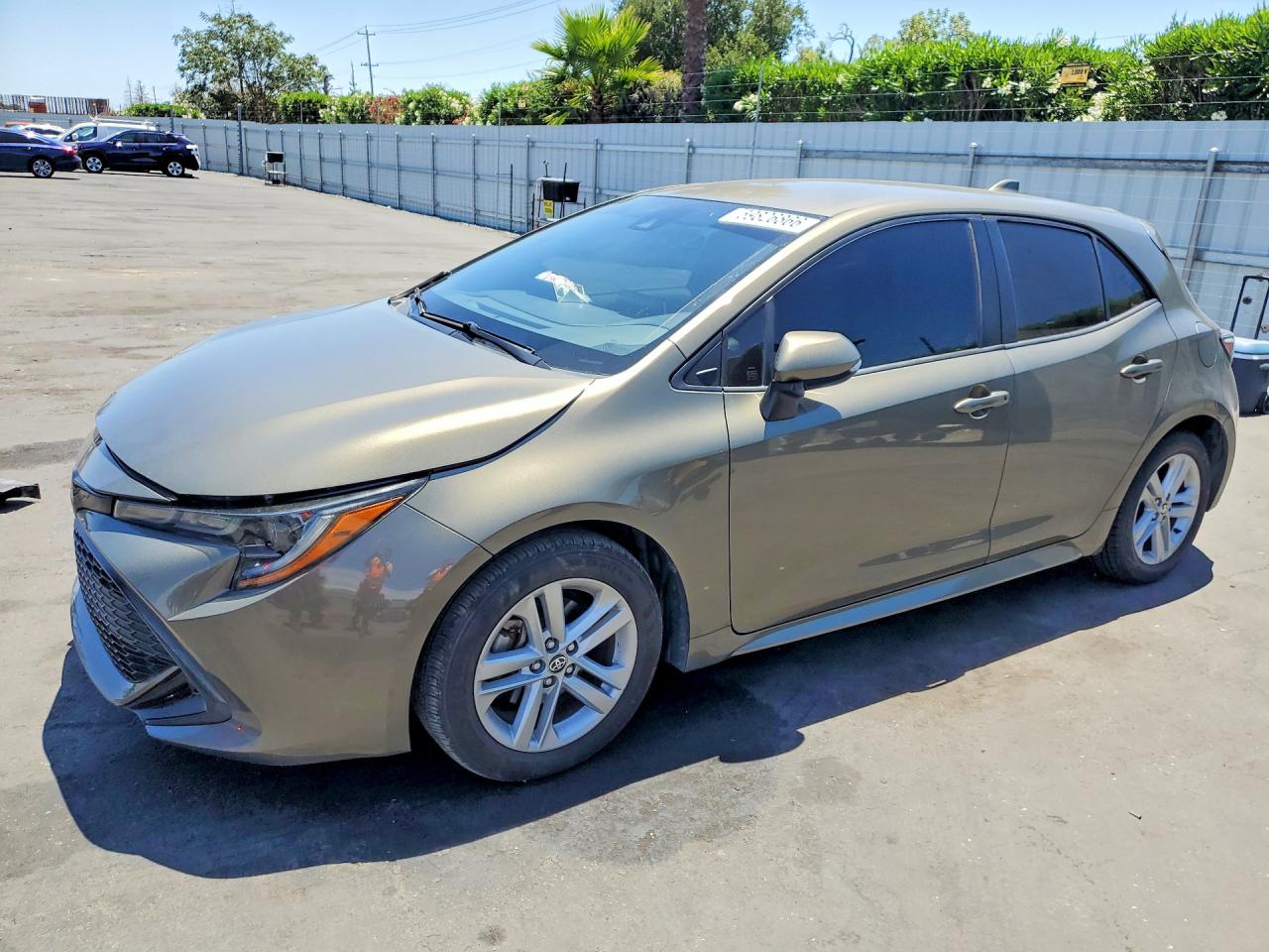 JTNK4RBE3K3061480 · 2019 TOYOTA COROLLA HATCHBACK