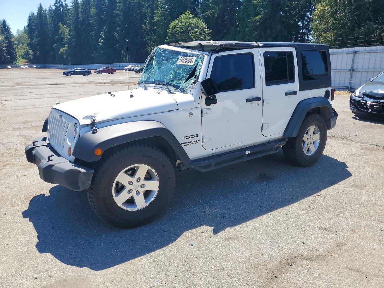 1C4BJWDG3CL208487 · 2012 JEEP WRANGLER UNLIMITED