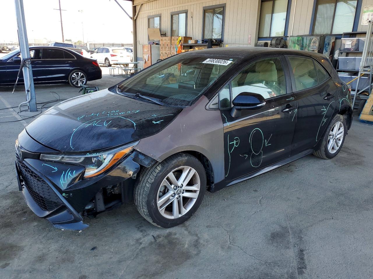 JTNK4RBE7K3029759 · 2019 TOYOTA COROLLA HATCHBACK
