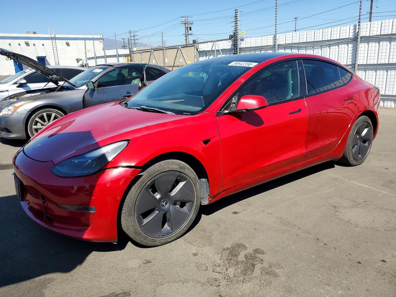 5YJ3E1EB1NF273763 · 2022 TESLA MODEL 3
