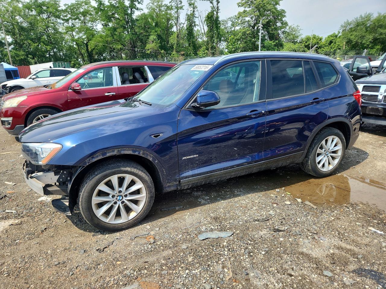 5UXWX9C59G0D93509 · 2016 BMW X3