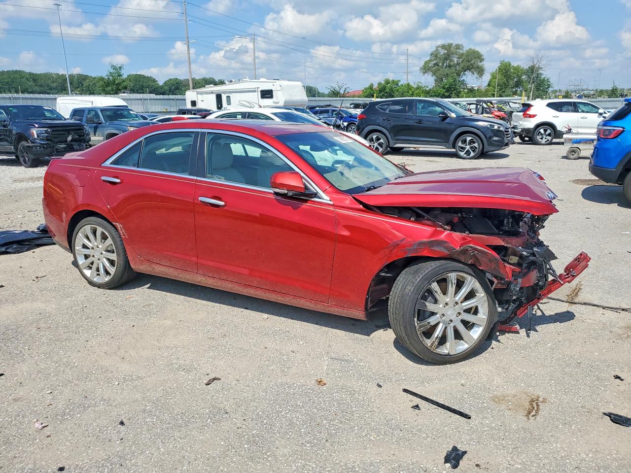 1G6AB5SX9F0118257 · 2015 CADILLAC ATS · 4/12