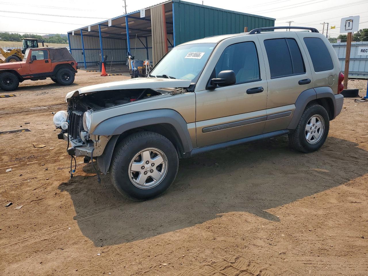 1J4GK48KX7W576167 · 2007 JEEP LIBERTY