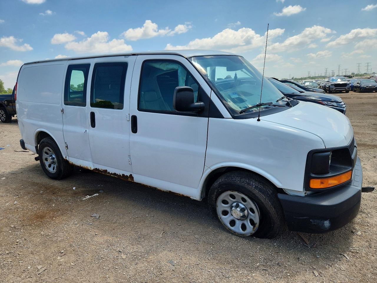 1GCSGAFX1C1154858 · 2012 CHEVROLET EXPRESS G1500 · 4/13