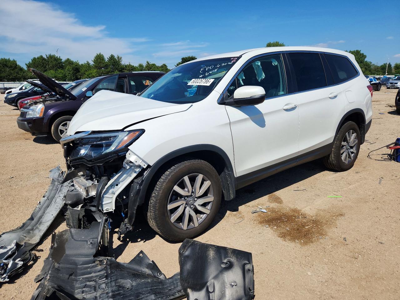 5FNYF6H4XLB014134 · 2020 HONDA PILOT