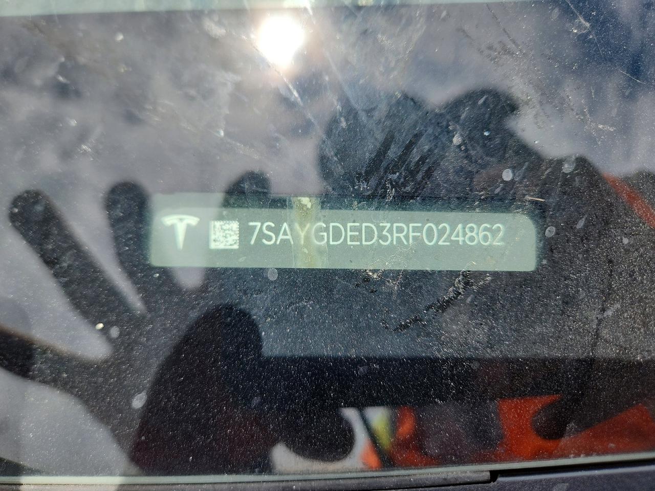7SAYGDED3RF024862 · 2024 TESLA MODEL Y · 12/12