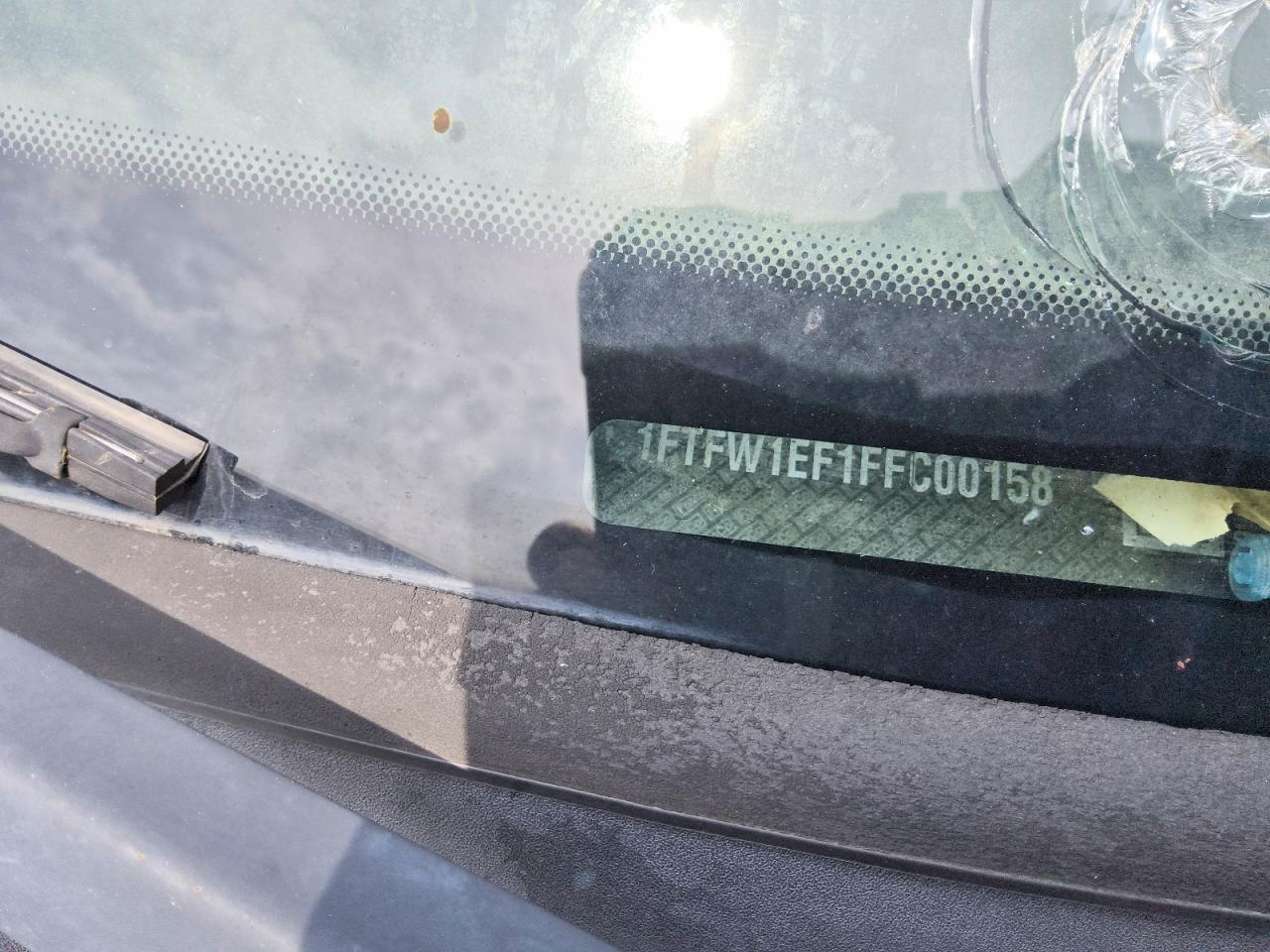 1FTFW1EF1FFC00158 · 2015 FORD F150 · 12/12