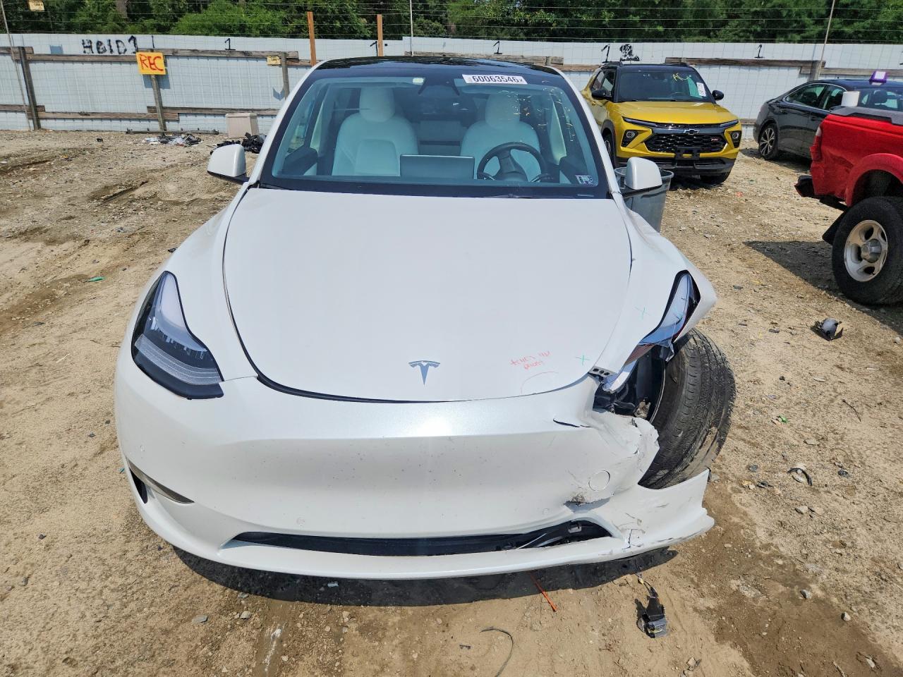 7SAYGDEEXNF508434 · 2022 TESLA MODEL Y · 5/12
