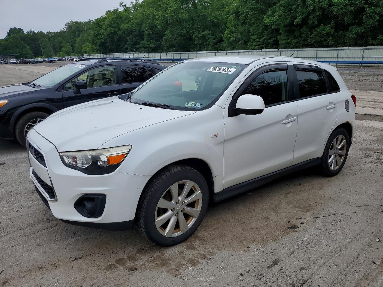 4A4AR3AU6EE016316 · 2014 MITSUBISHI OUTLANDER SPORT