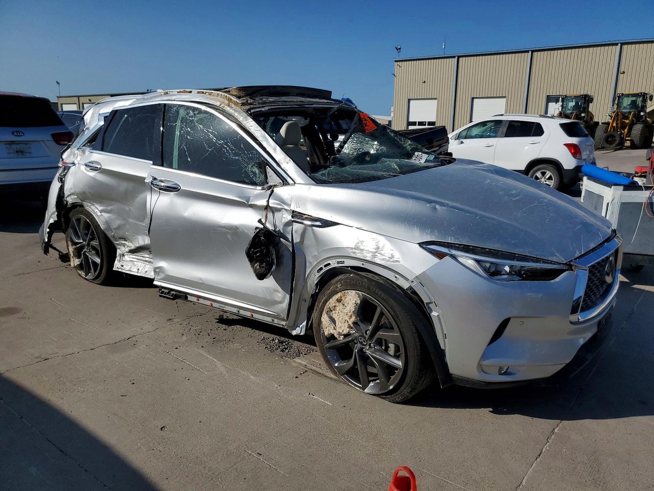 3PCAJ5DA4MF123714 · 2021 INFINITI QX50 · 4/13