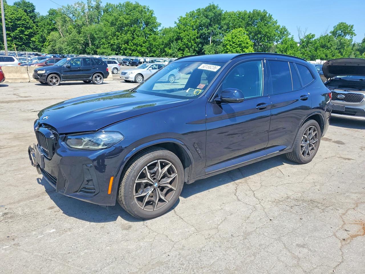 5UX53DP01R9V93322 · 2024 BMW X3