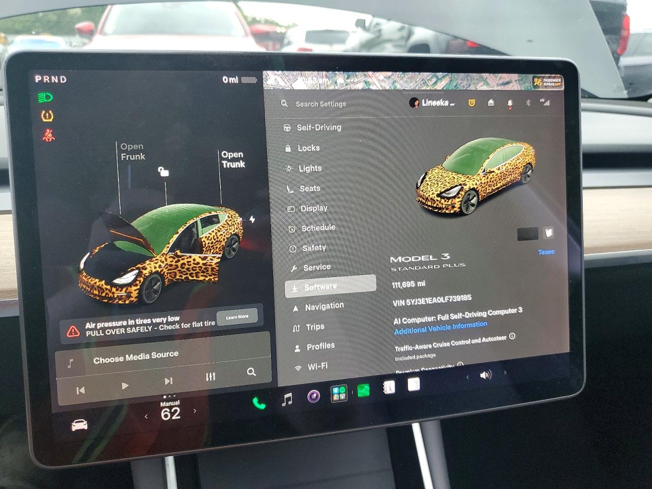 5YJ3E1EA0LF739185 · 2020 TESLA MODEL 3 · 9/12