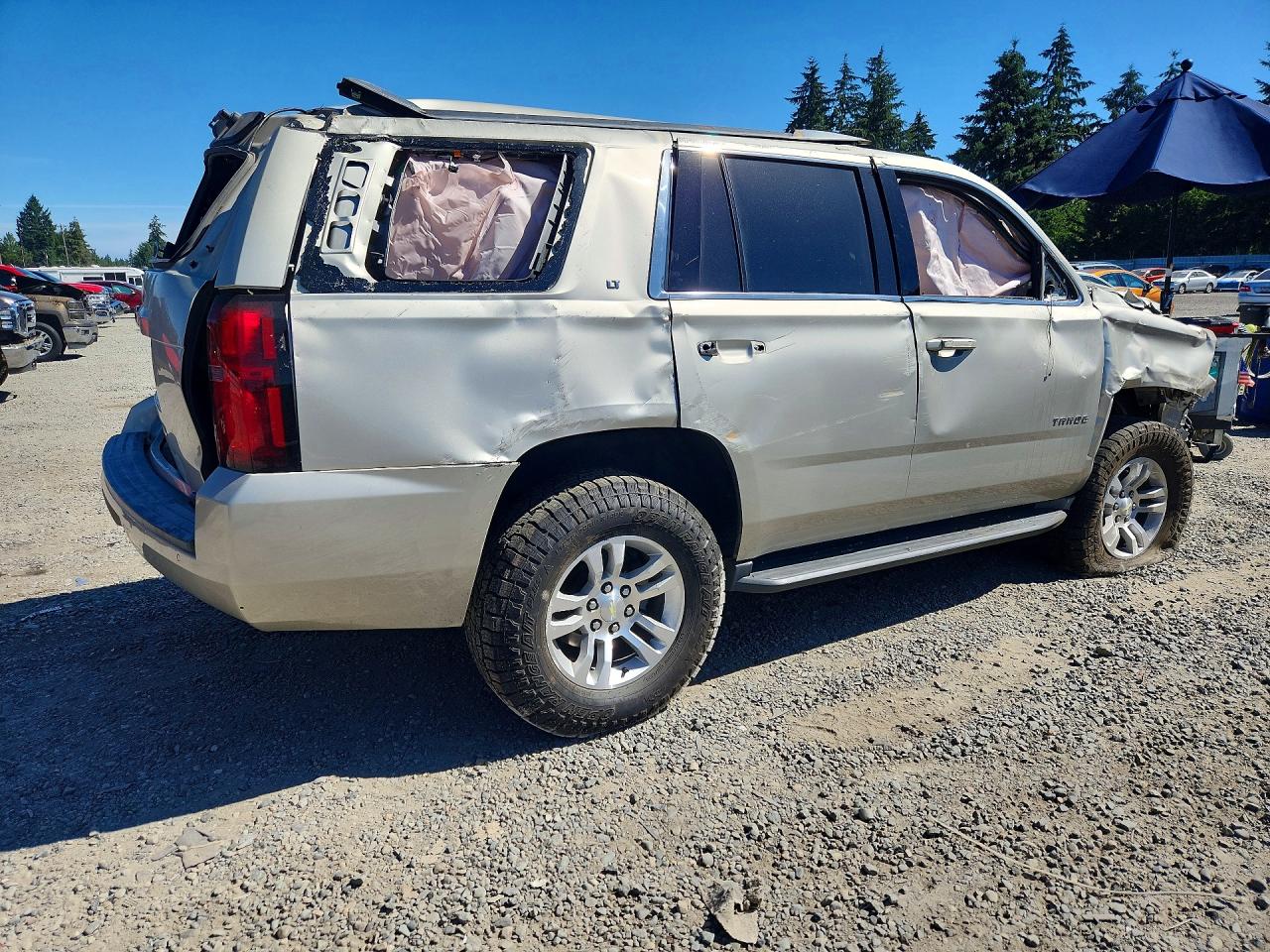 1GNSKBKC3FR195545 · 2015 CHEVROLET TAHOE · 3/13