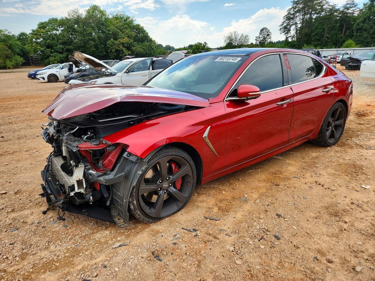 KMTG34LE2KU015357 · 2019 GENESIS G70