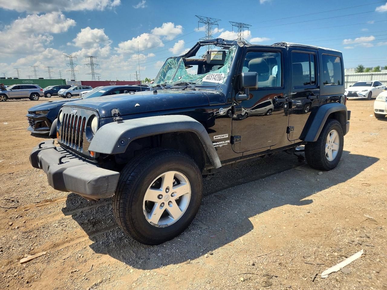 1C4BJWDG2CL200753 · 2012 JEEP WRANGLER UNLIMITED