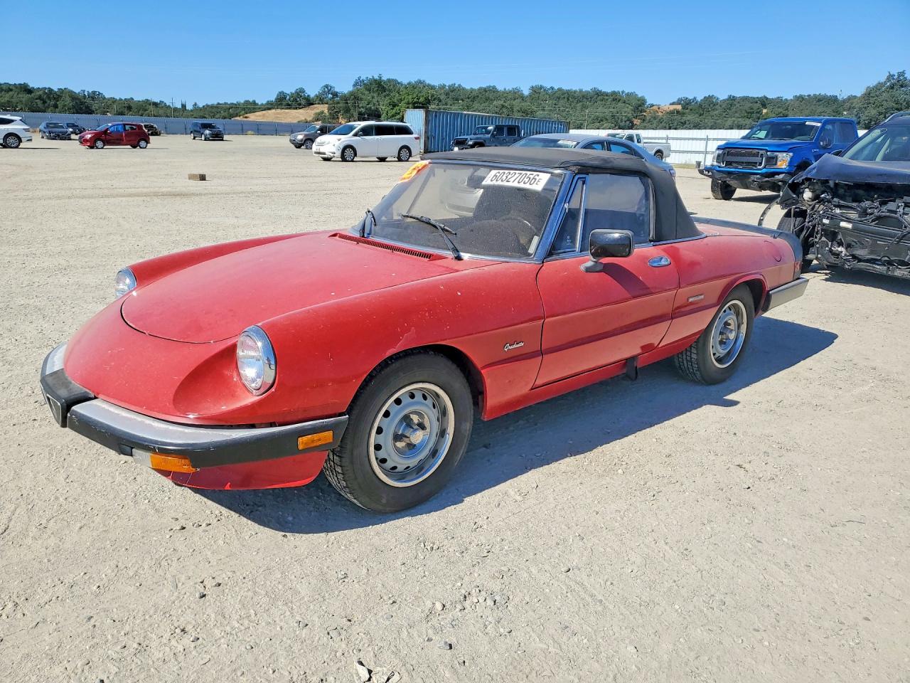 ZARBA5640H1045254 · 1987 ALFA ROMEO SPIDER