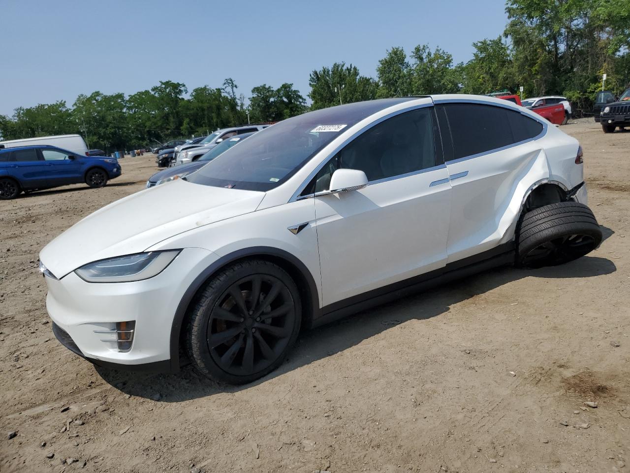 5YJXCBE27HF055831 · 2017 TESLA MODEL X