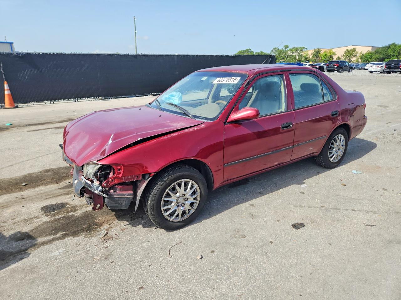 2T1BR12E6YC375180 · 2000 TOYOTA COROLLA
