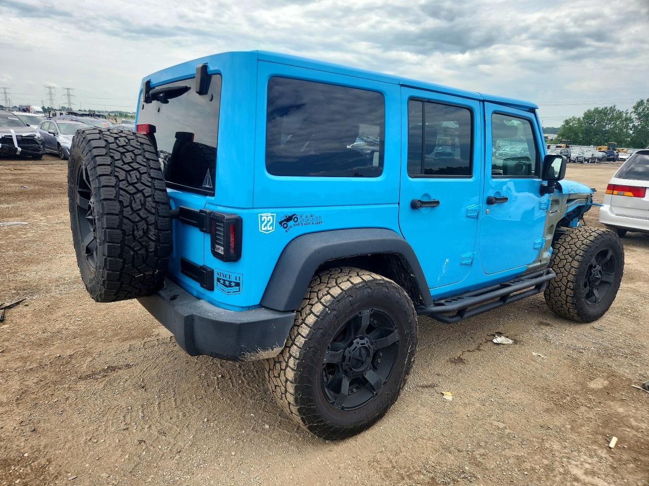 1C4BJWDG0HL609518 · 2017 JEEP WRANGLER UNLIMITED · 3/13
