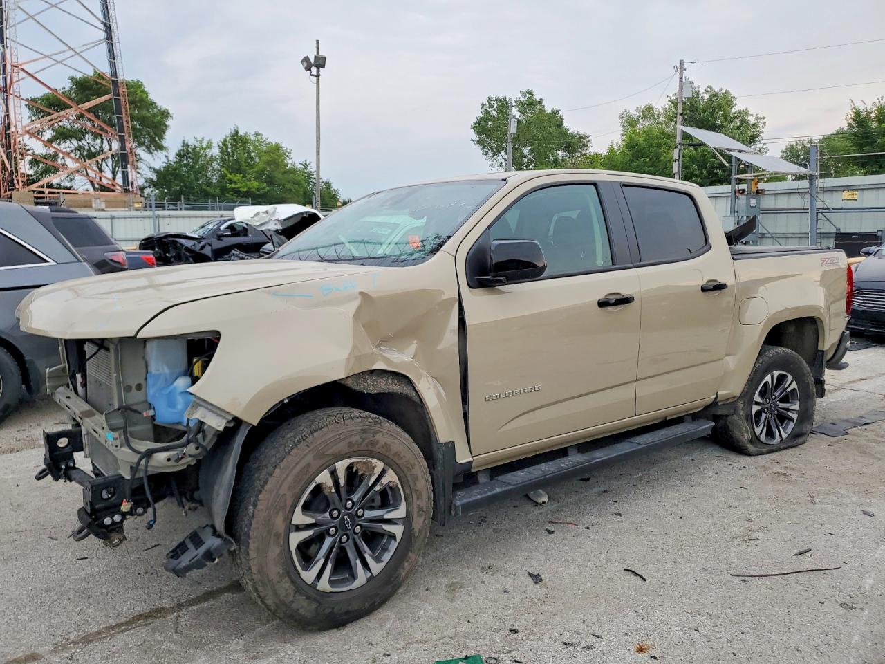 1GCGTDEN0M1218070 · 2021 CHEVROLET COLORADO