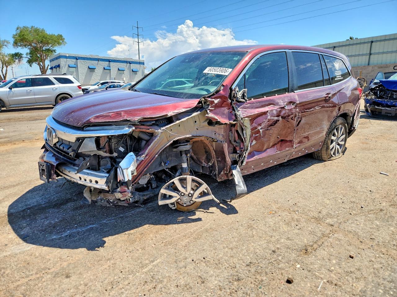 5FNYF5H53MB043124 · 2021 HONDA PILOT