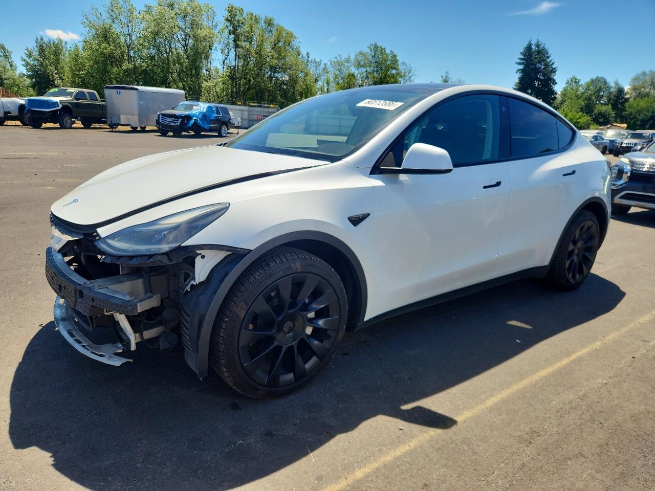 7SAYGDEE8NF558491 · 2022 TESLA MODEL Y