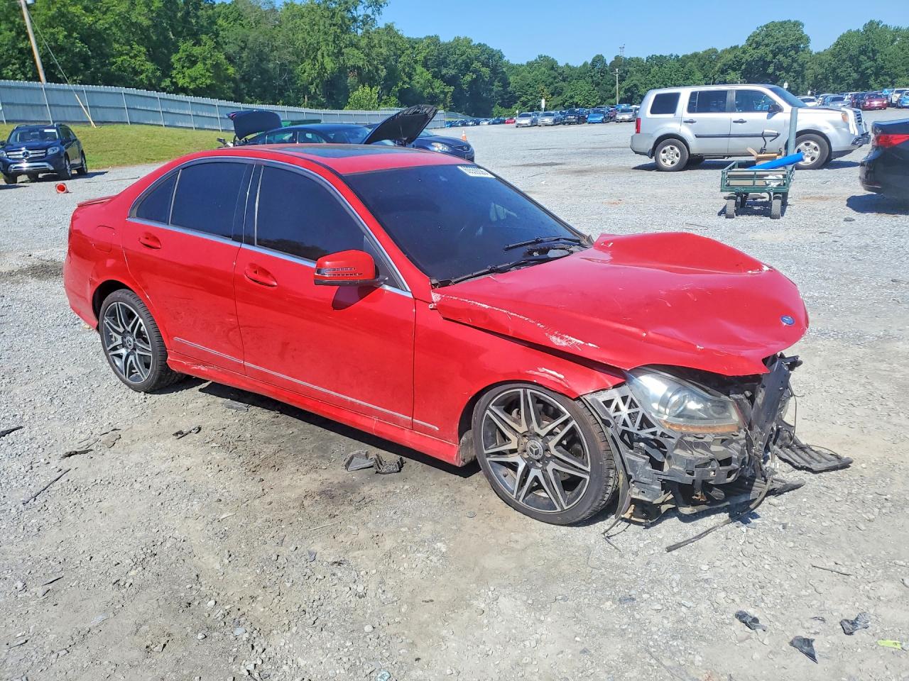 WDDGF8AB4DA776391 · 2013 MERCEDES-BENZ C · 4/12