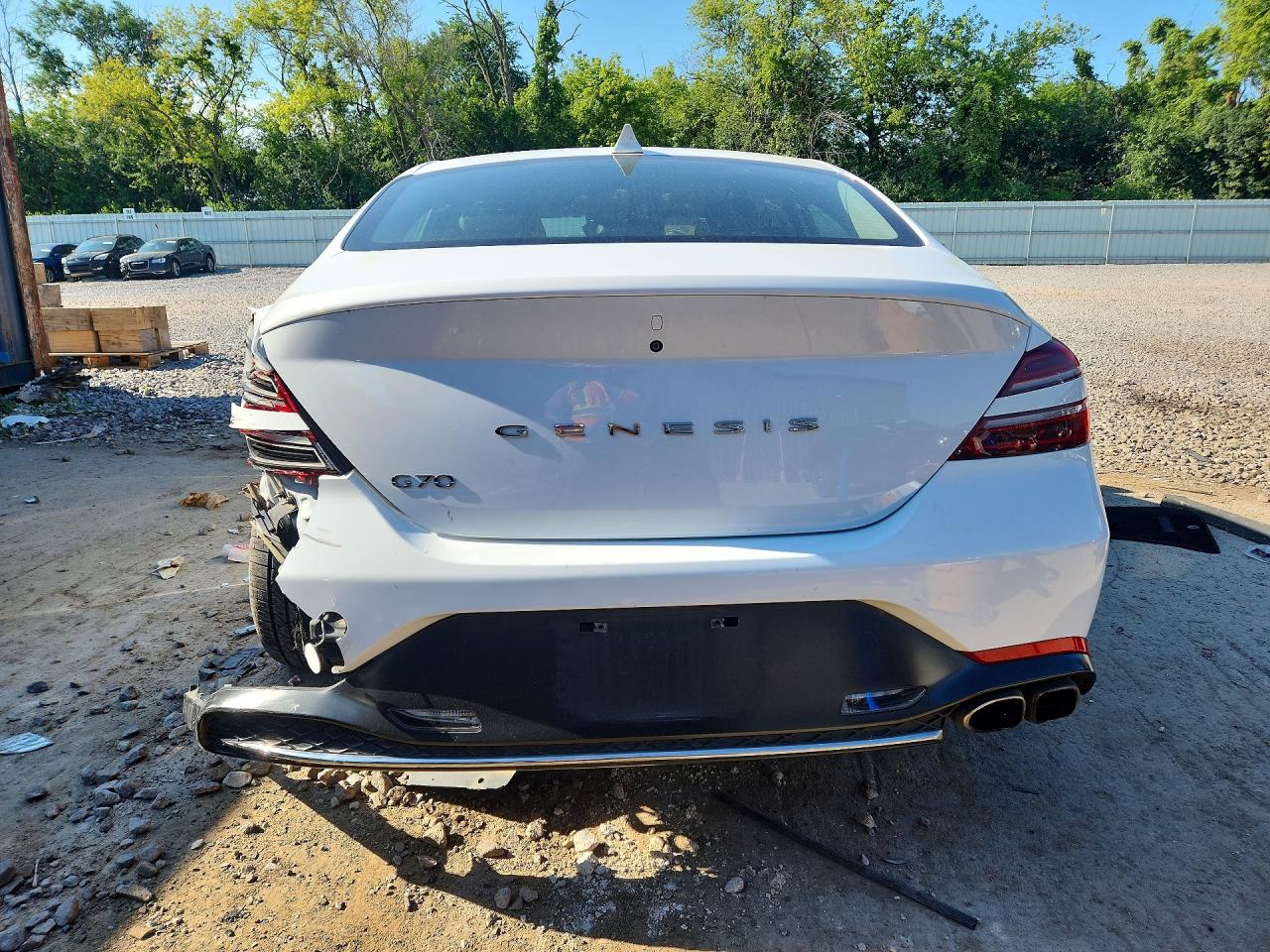 KMTG34TA3NU095091 · 2022 GENESIS G70 · 6/12