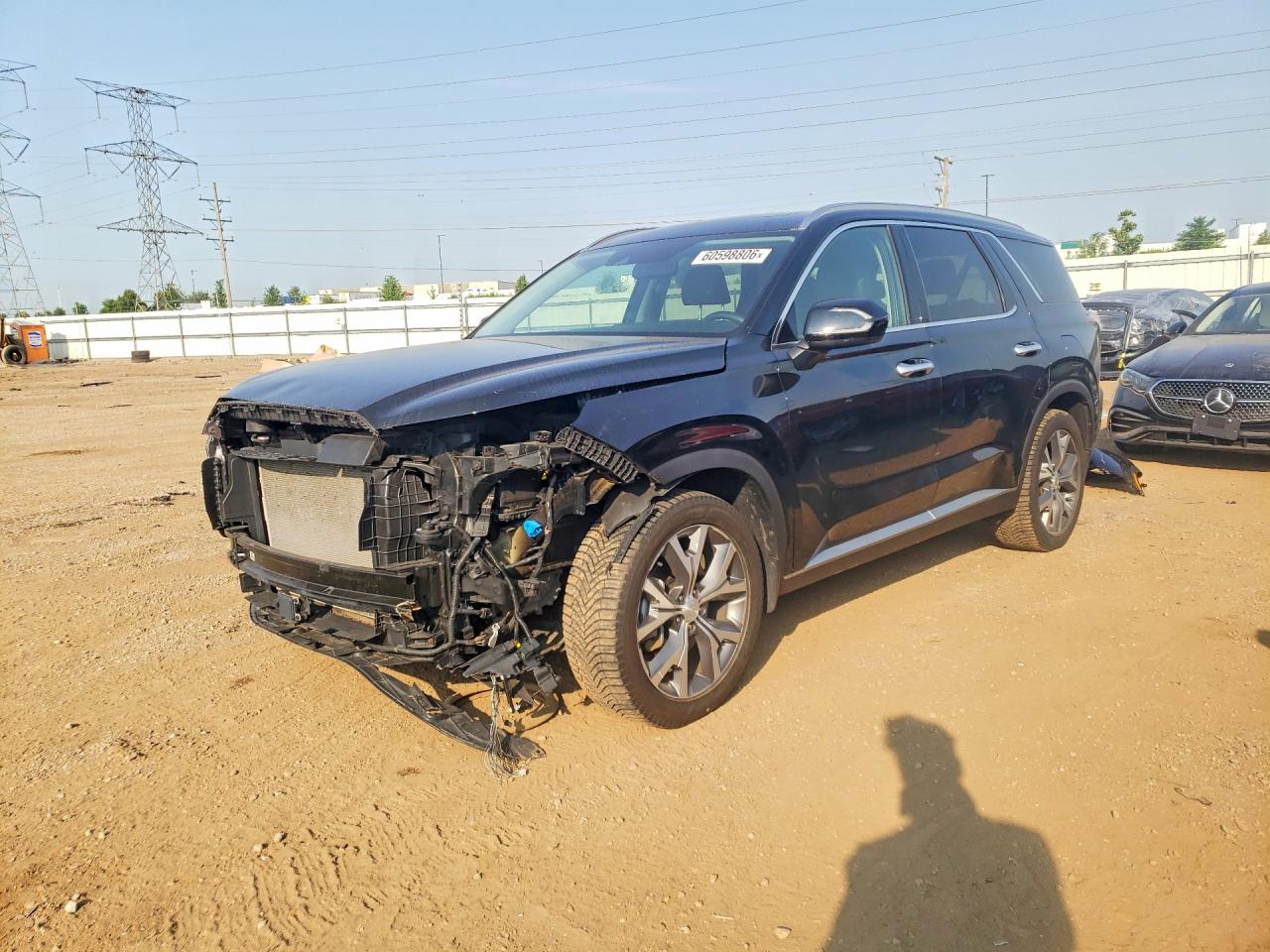 KM8R4DHE7NU432356 · 2022 HYUNDAI PALISADE
