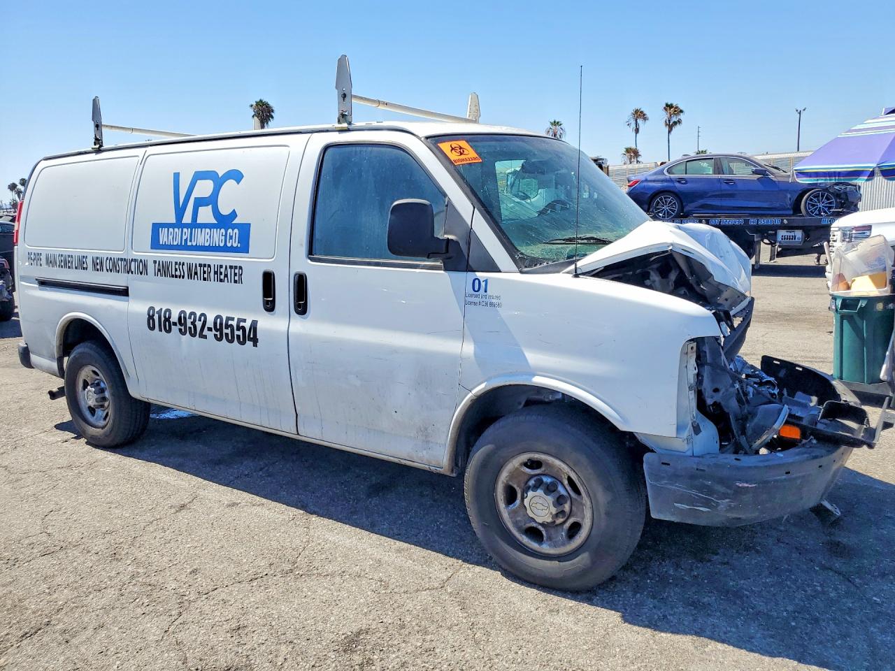 1GCWGFCFXF1263334 · 2015 CHEVROLET EXPRESS G2500 · 4/13