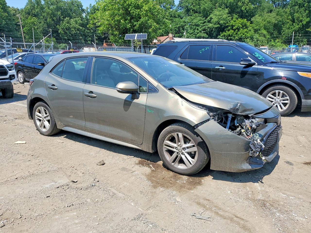 JTND4RBE2L3079513 · 2020 TOYOTA COROLLA HATCHBACK · 4/12