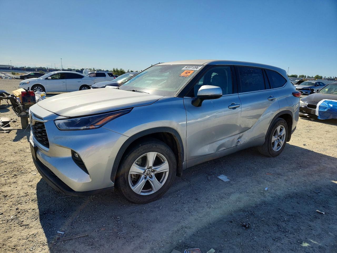 5TDBZRBH8MS550605 · 2021 TOYOTA HIGHLANDER