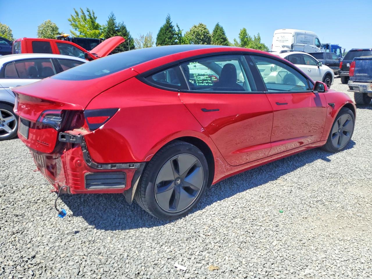 5YJ3E1EB2NF367344 · 2022 TESLA MODEL 3 · 3/13