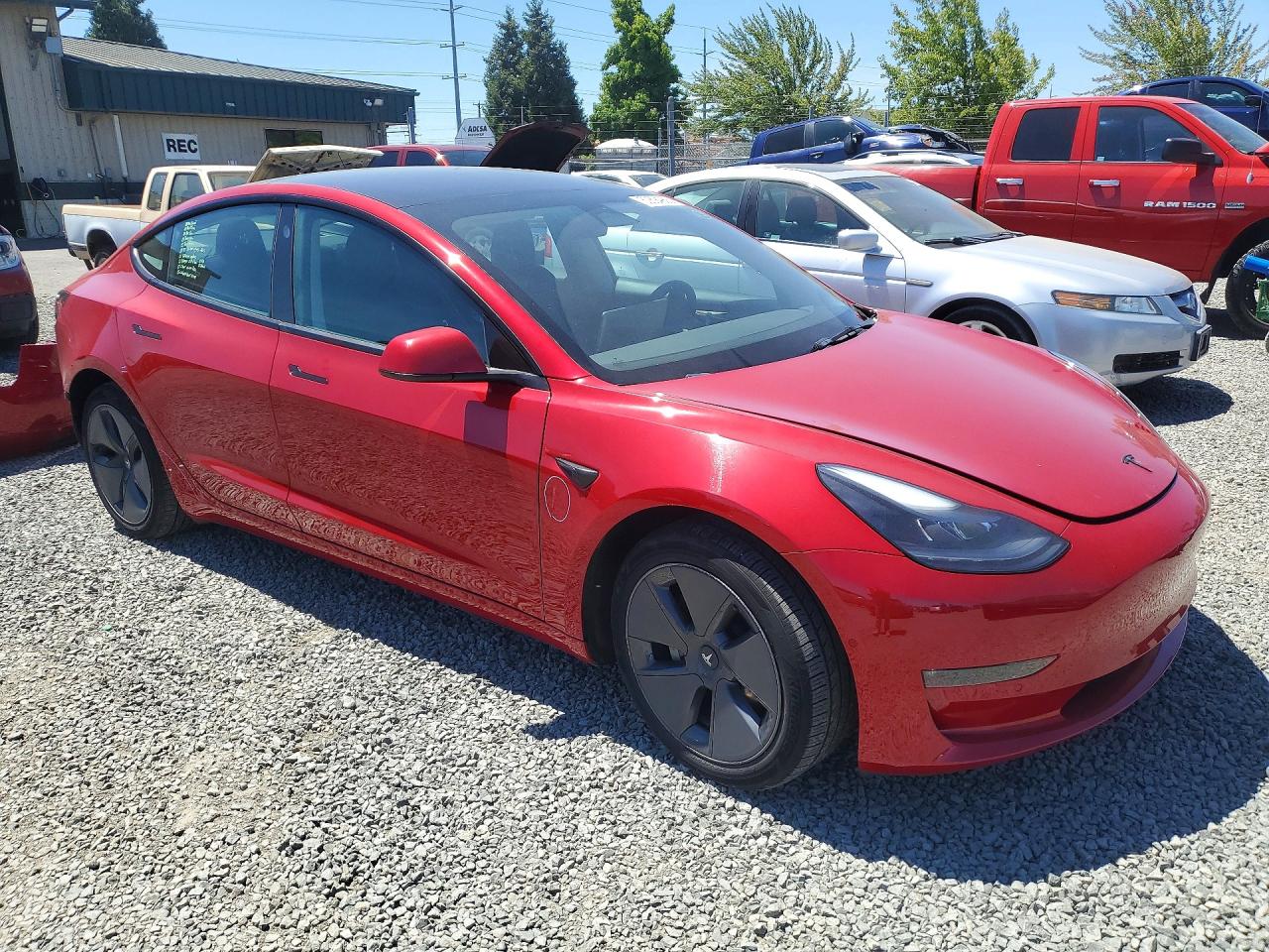 5YJ3E1EB2NF367344 · 2022 TESLA MODEL 3 · 4/13