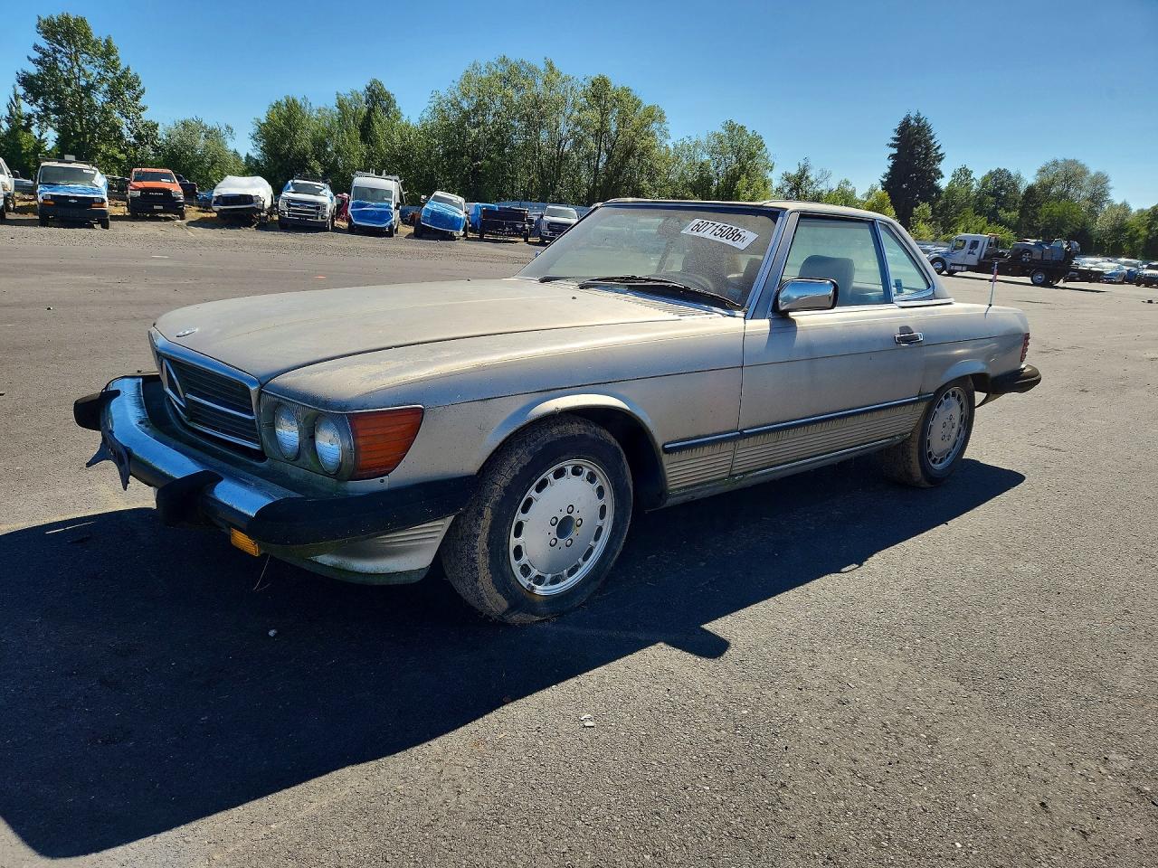 WDBBA48D9JA088576 · 1988 MERCEDES-BENZ 560