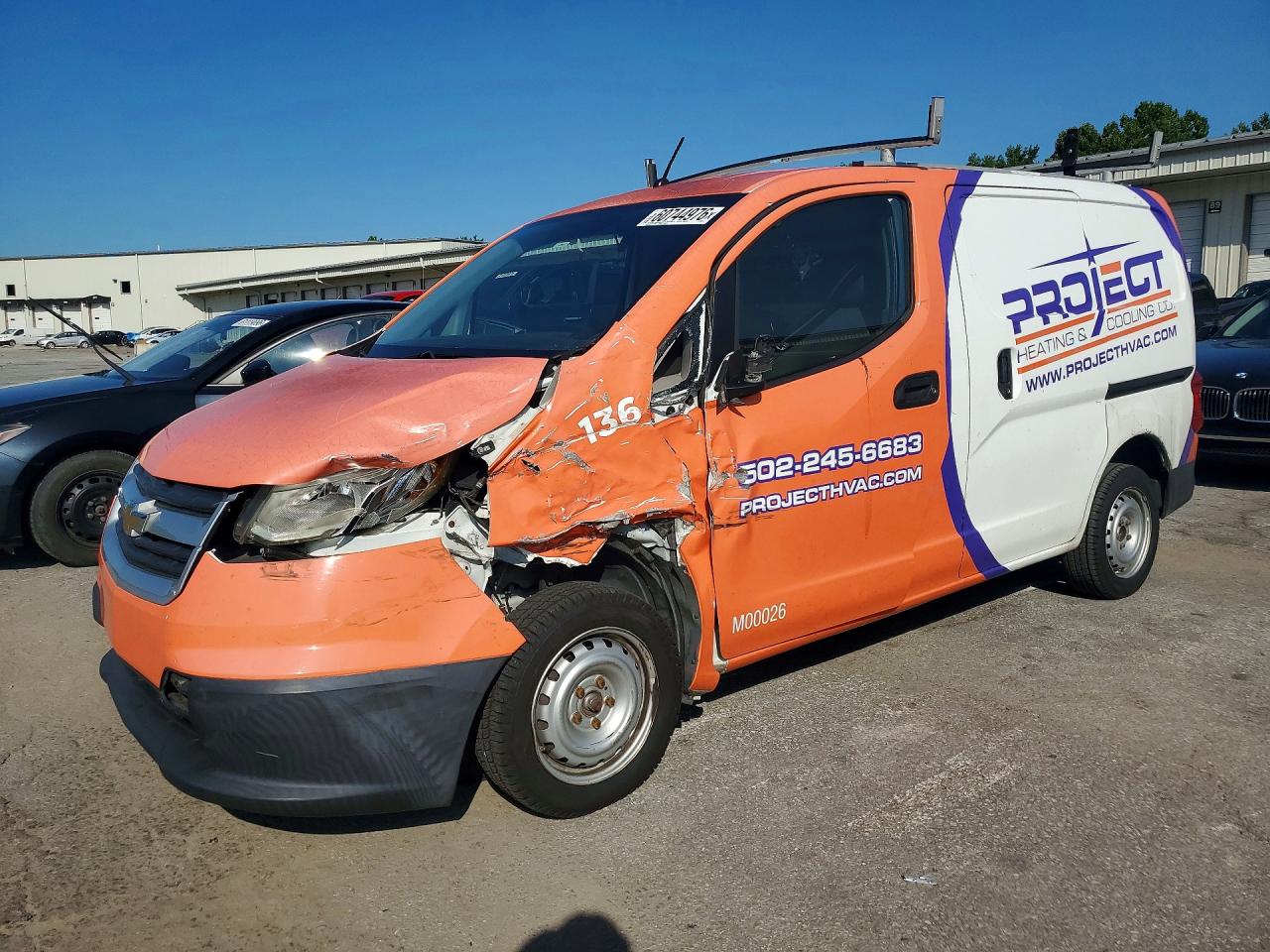 3N63M0ZN4FK693766 · 2015 CHEVROLET CITY EXPRESS
