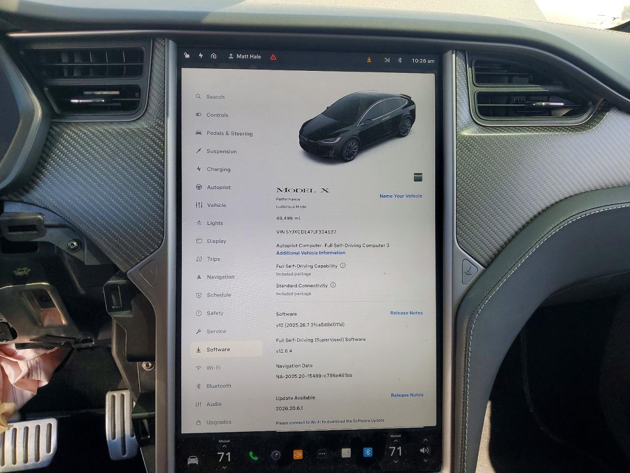 5YJXCDE47LF304537 · 2020 TESLA MODEL X · 9/13