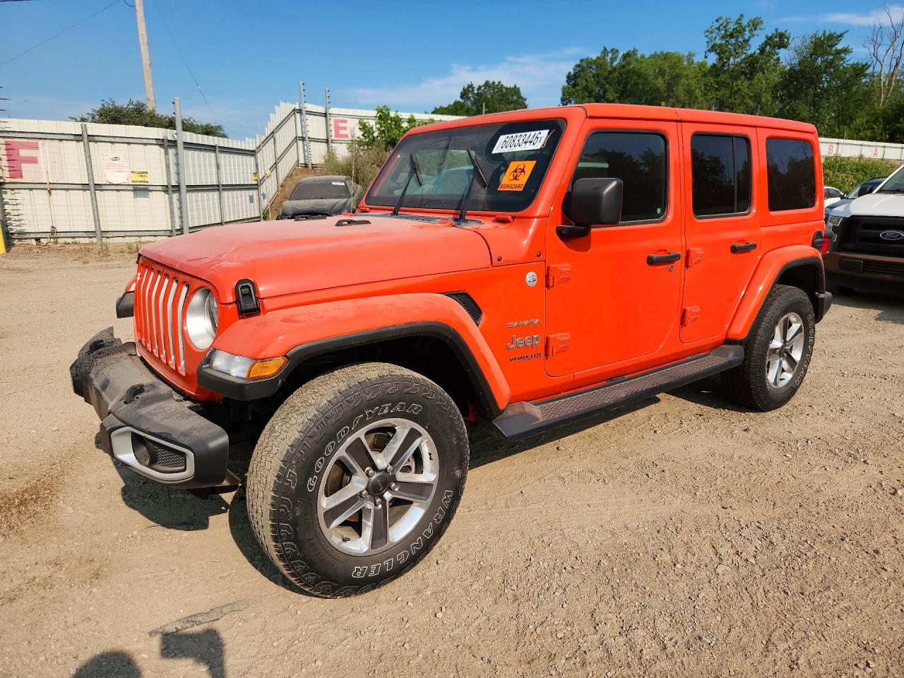 1C4HJXEN7LW231640 · 2020 JEEP WRANGLER UNLIMITED