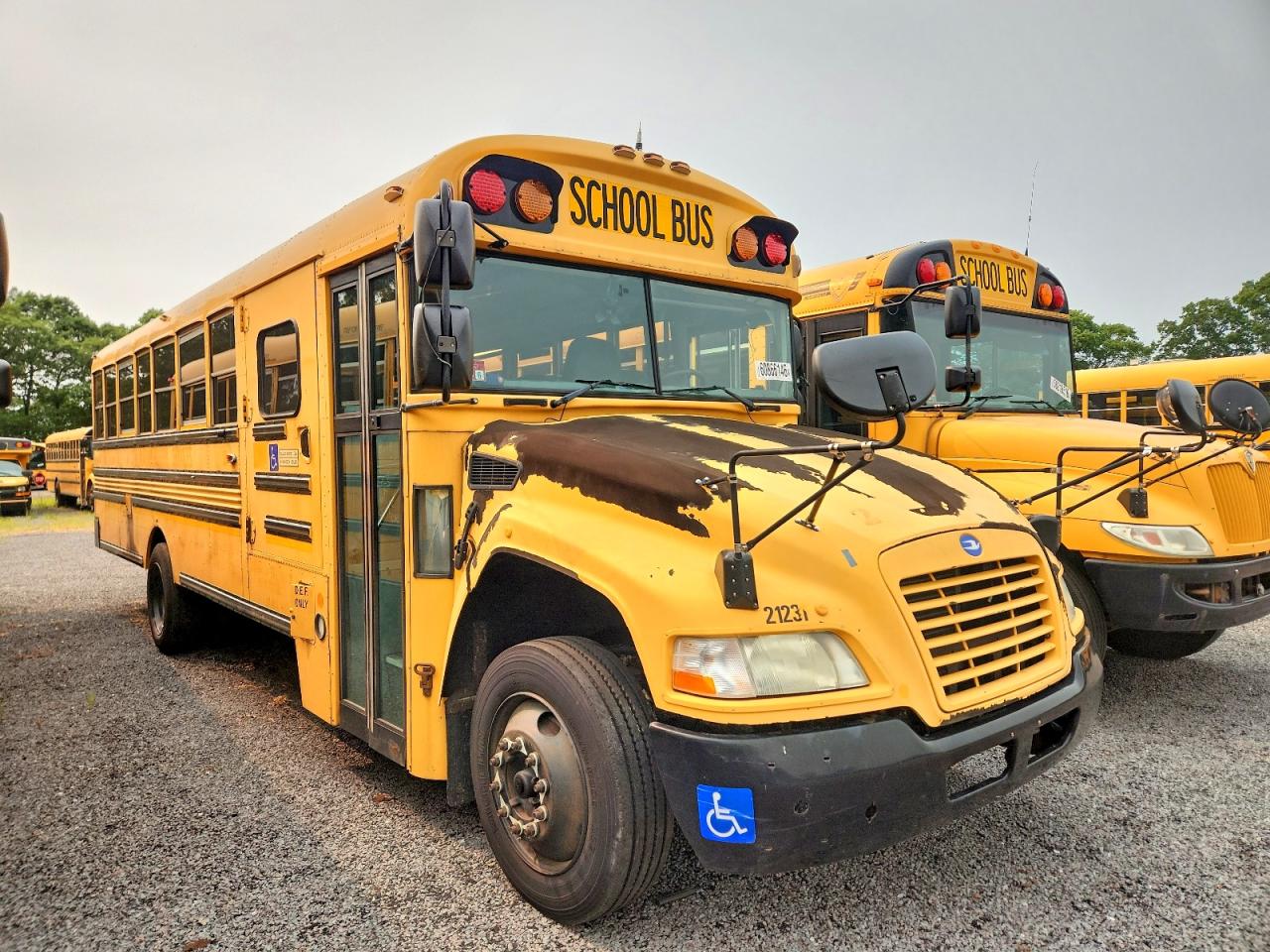 2012 BLUB SCHOOL BUS