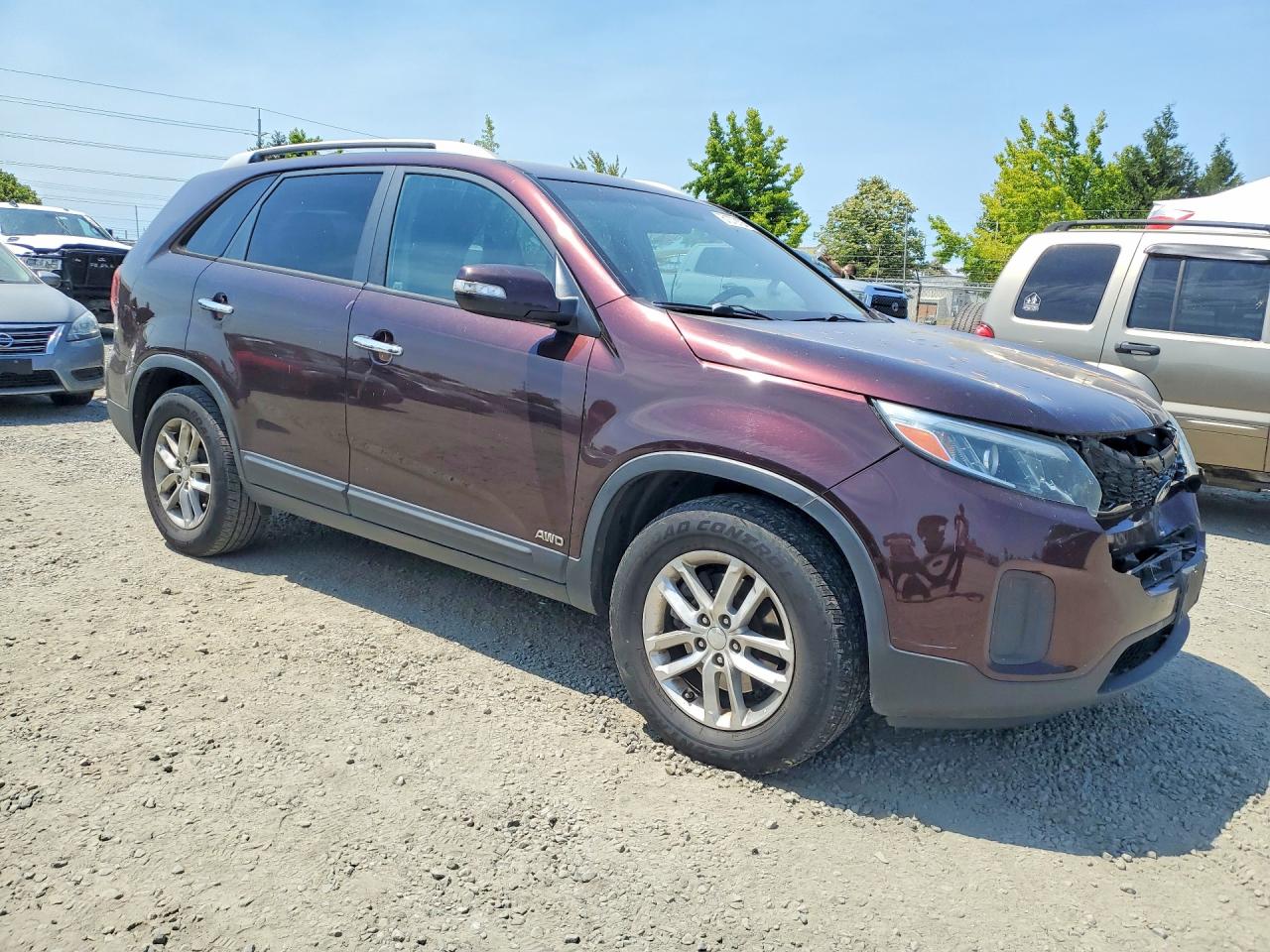 5XYKTDA76FG605307 · 2015 KIA SORENTO · 4/13