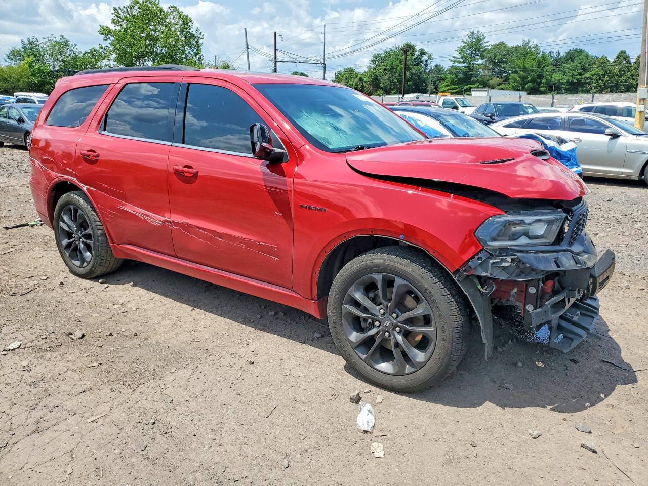 1C4SDJCT1MC598970 · 2021 DODGE DURANGO · 4/14