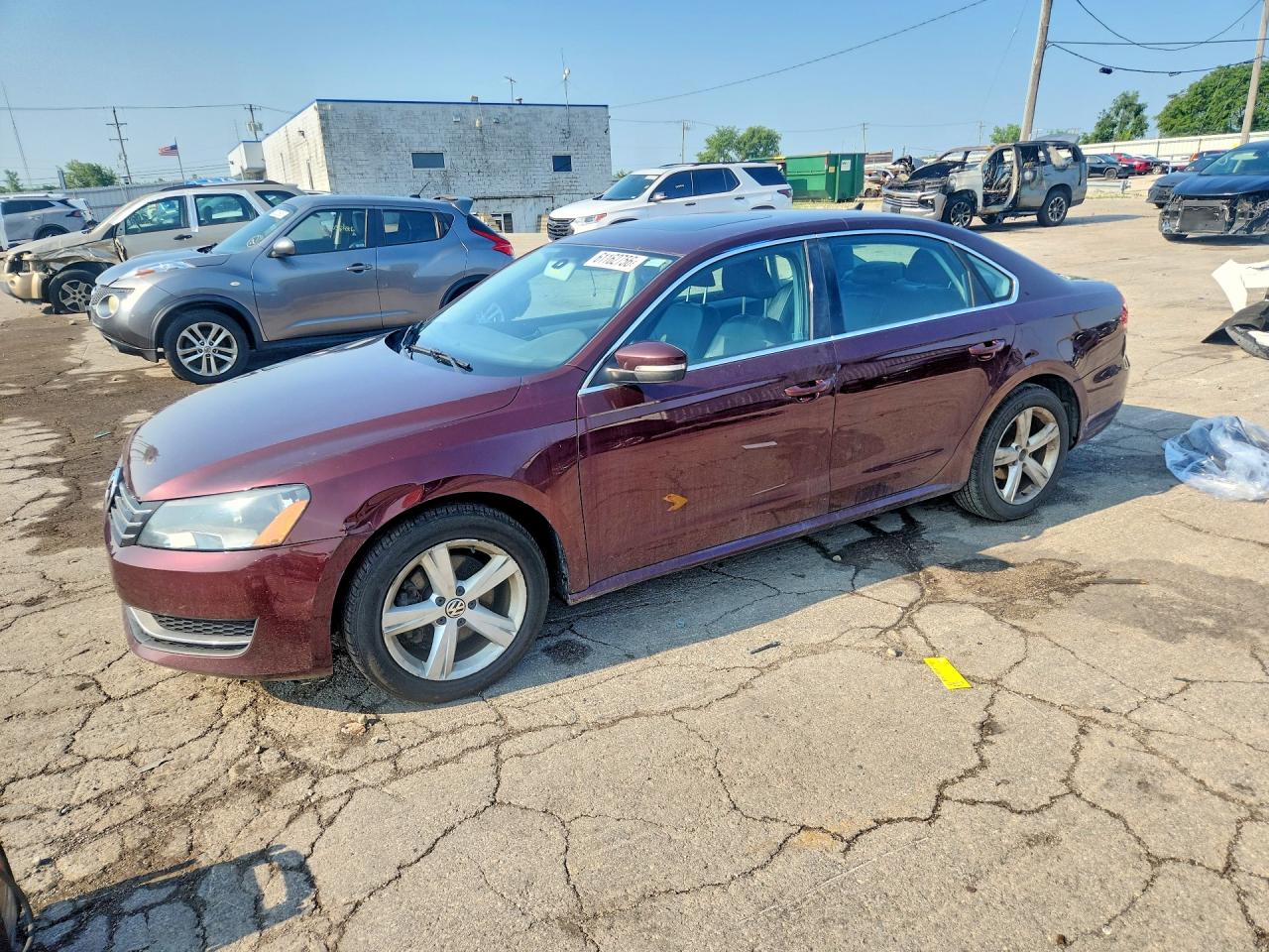 1VWBN7A37DC059057 · 2013 VOLKSWAGEN PASSAT