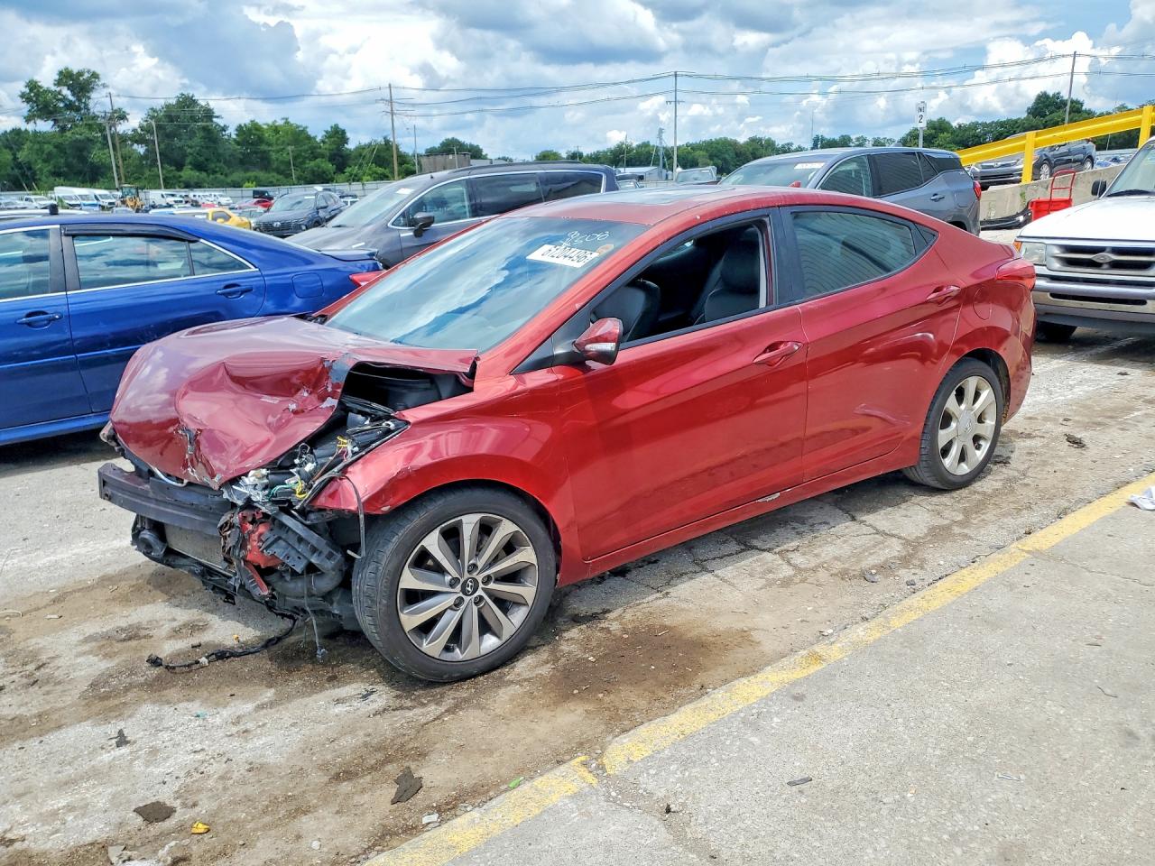 KMHDH4AE1CU308508 · 2012 HYUNDAI ELANTRA