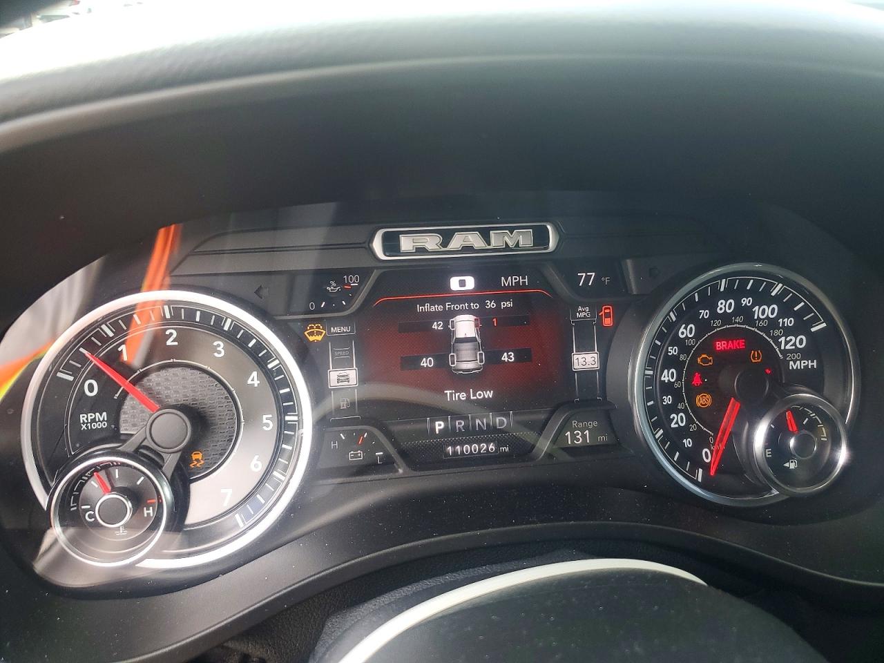 1C6RREFT5LN237867 · 2020 RAM 1500 · 9/12