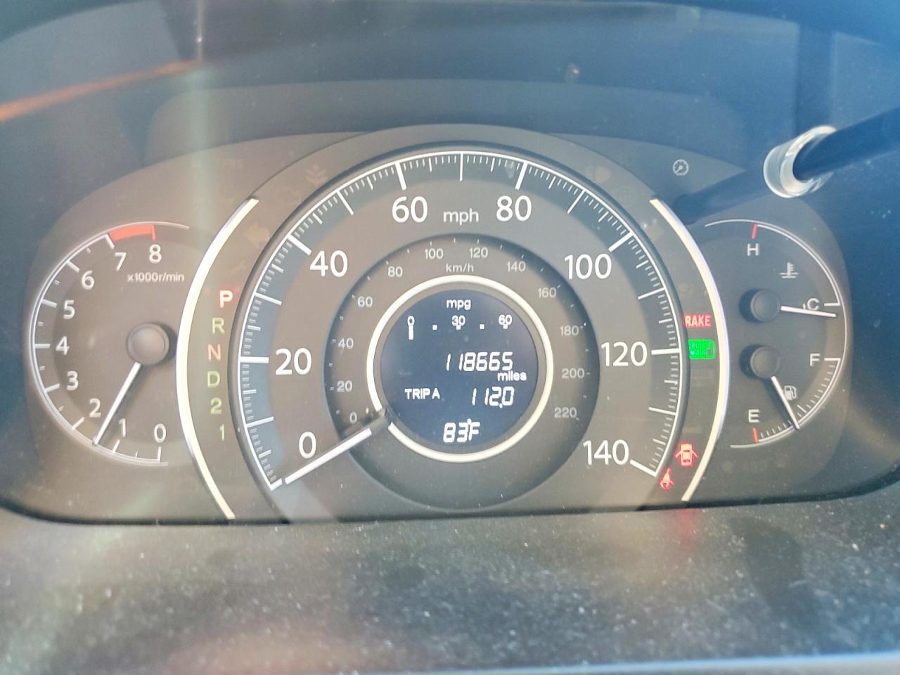 2HKRM4H53CH626622 · 2012 HONDA CR-V · 9/13