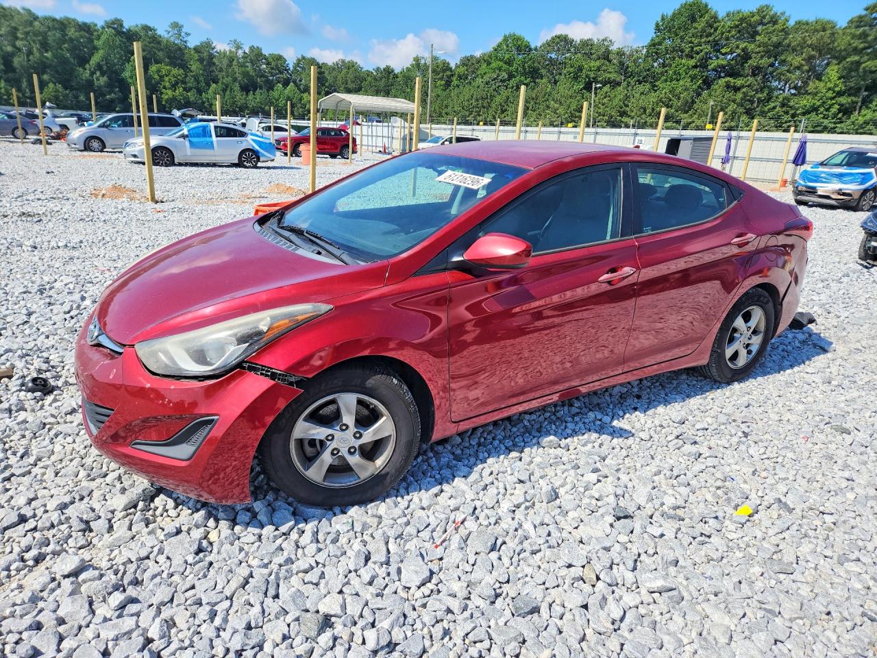 5NPDH4AE0EH510290 · 2014 HYUNDAI ELANTRA