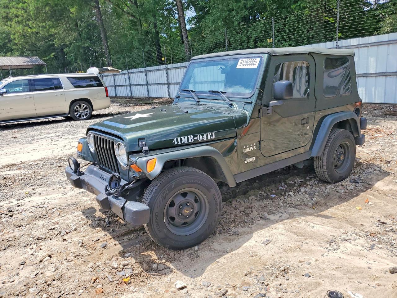 1J4FA39S94P715380 · 2004 JEEP WRANGLER