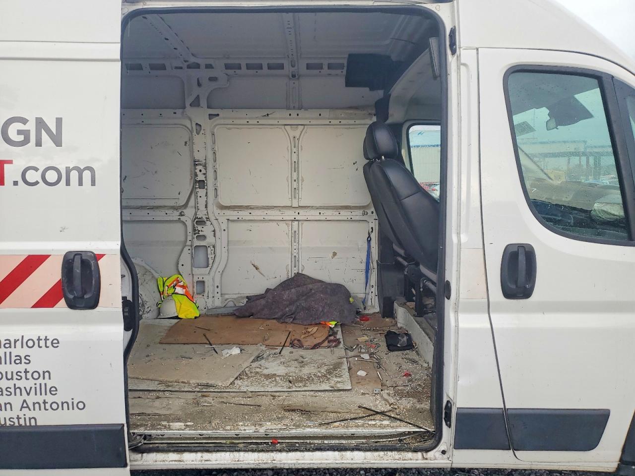 3C6LRVCG2PE519505 · 2023 RAM PROMASTER 2500 · 11/13