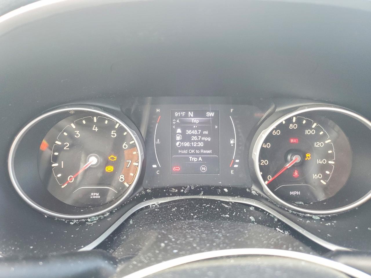 3C4NJDBB9LT161558 · 2020 JEEP COMPASS · 9/12