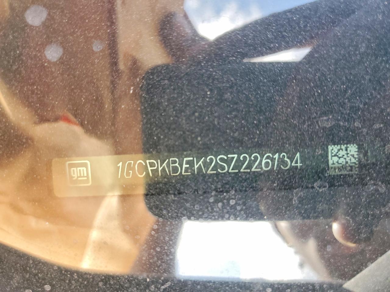 1GCPKBEK2SZ226134 · 2025 CHEVROLET SILVERADO · 12/12